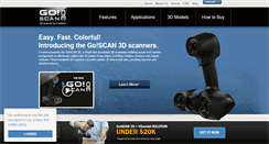 Desktop Screenshot of goscan3d.com